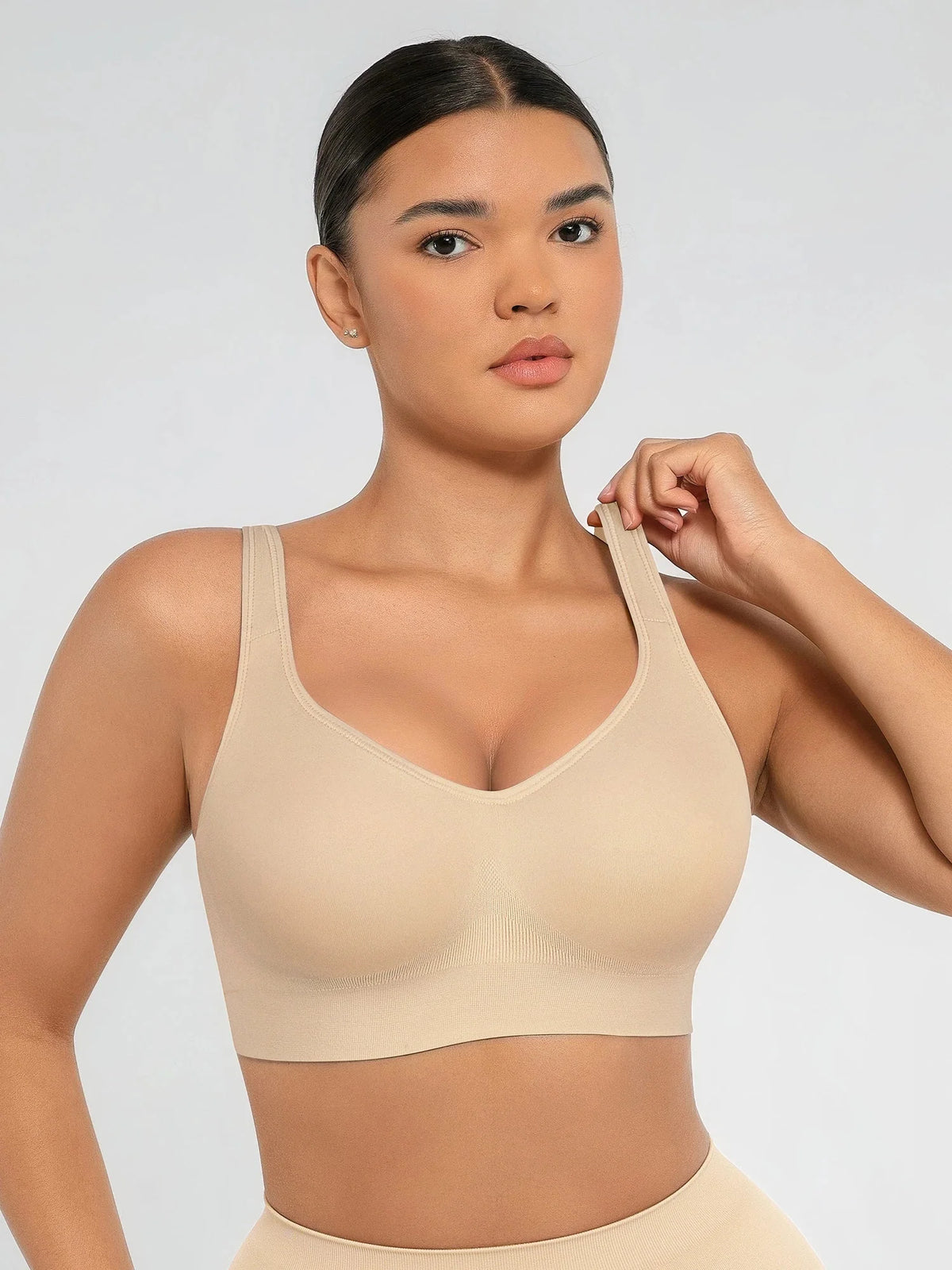 Soutien-gorge grande taille sans coutures ni armatures