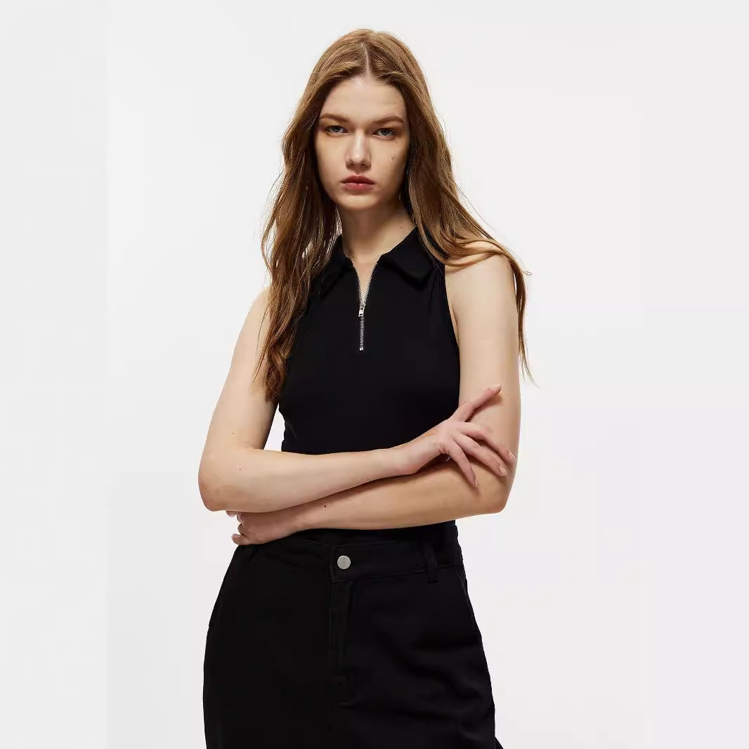 Combinaison sans manches pour femme