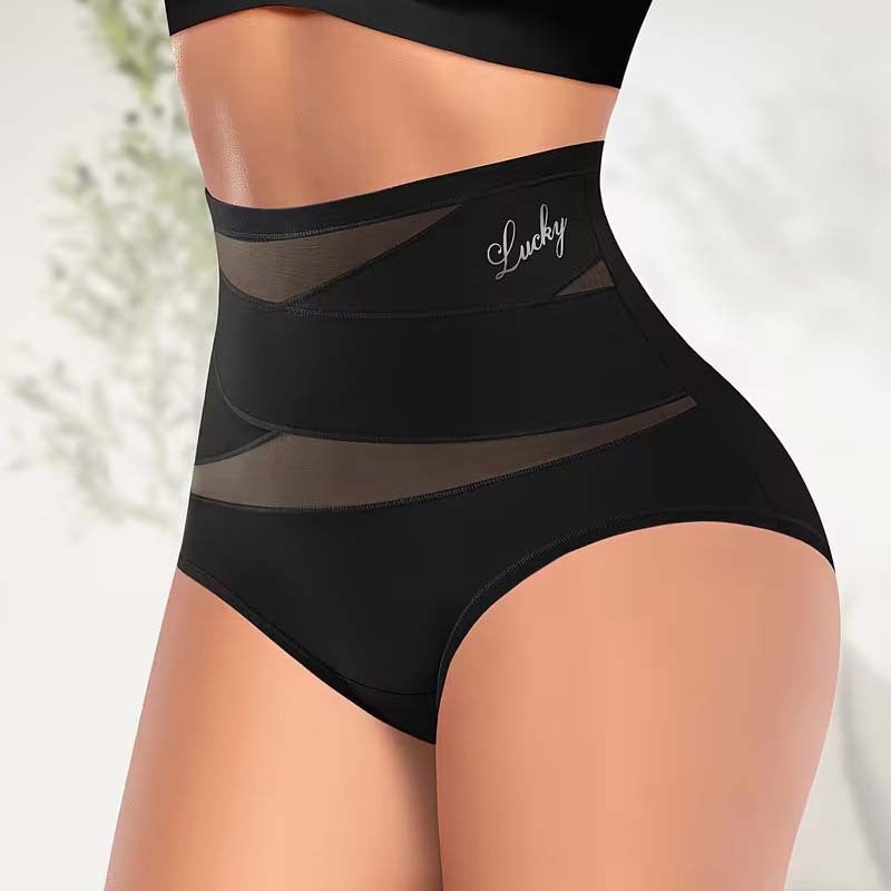 Culotte gainante sans coutures taille haute effet ventre plat