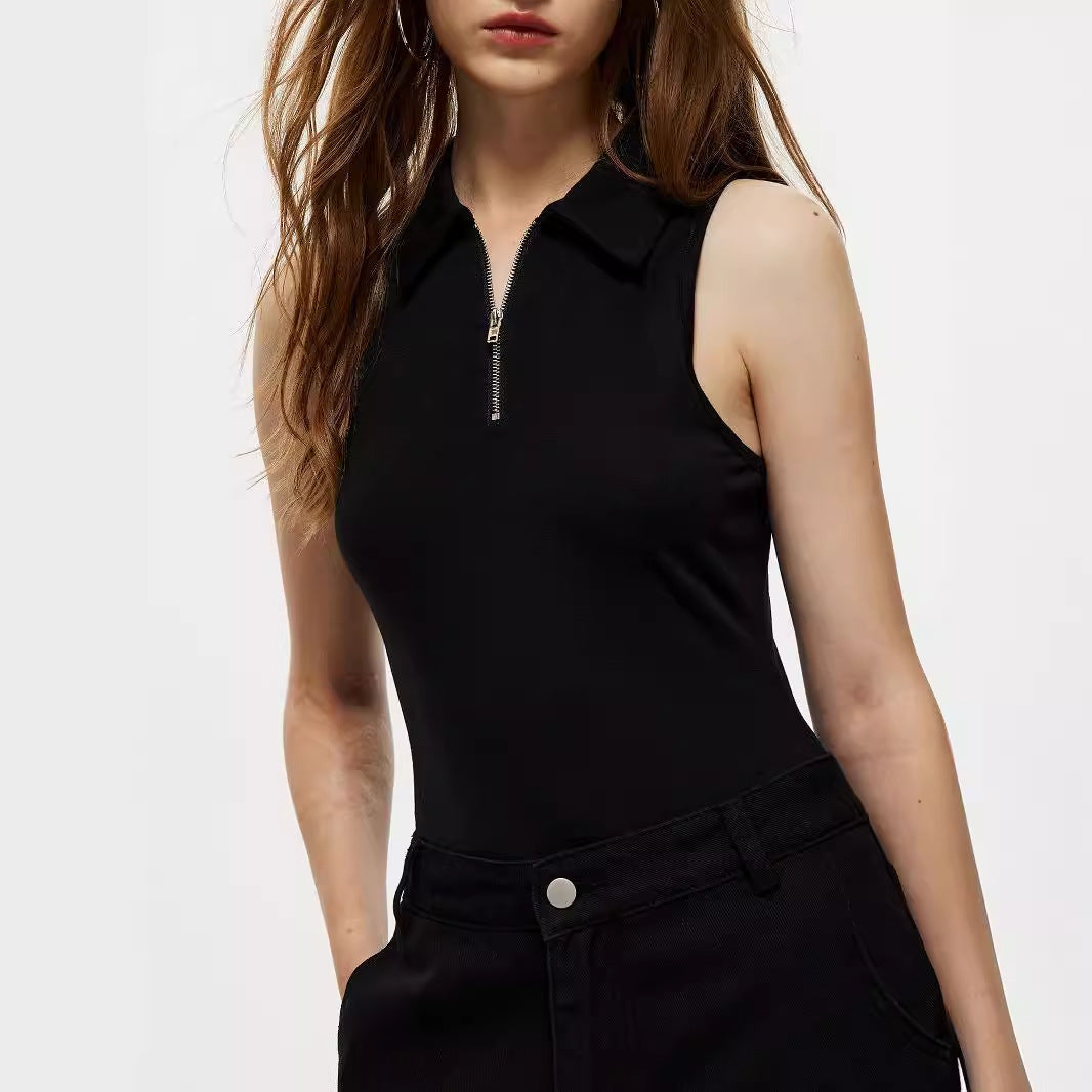 Combinaison sans manches pour femme