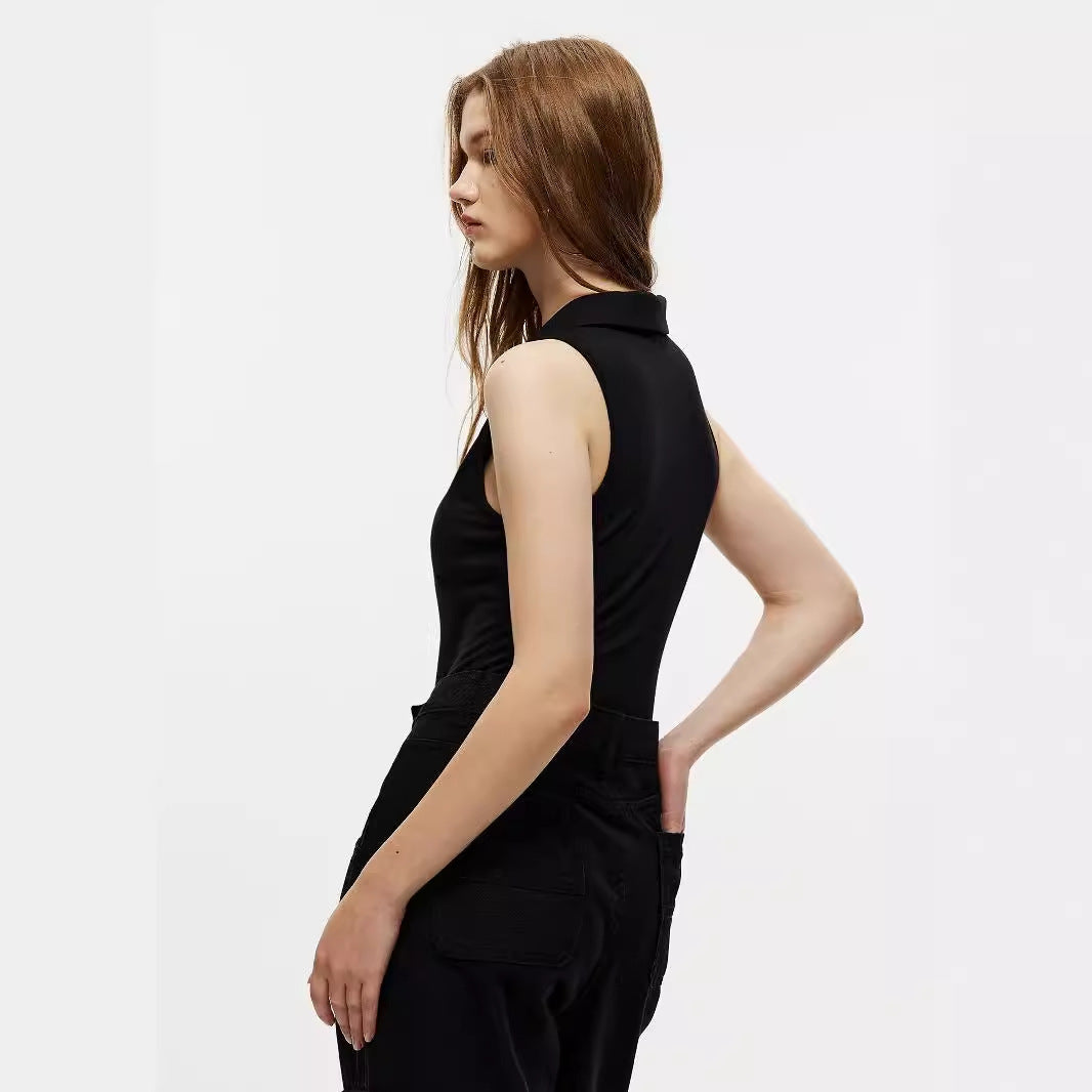 Combinaison sans manches pour femme