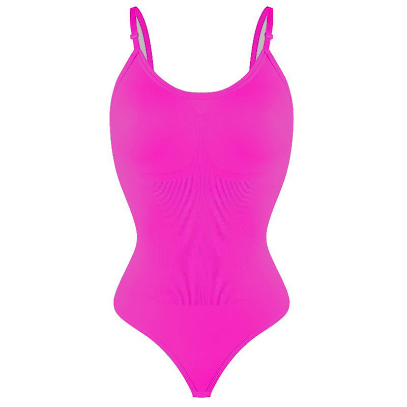 Body gainant sans coutures dos nu ajustable